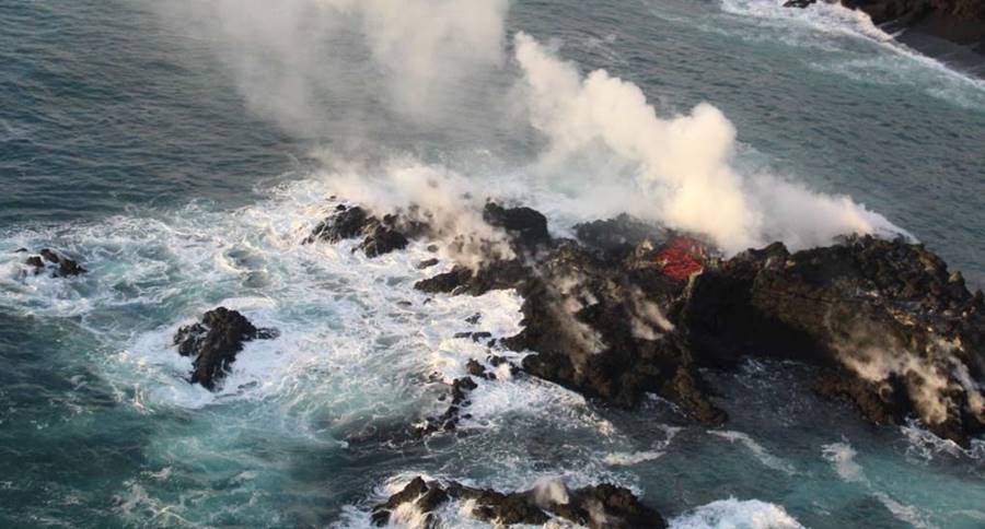 Υποβρύχιο ηφαίστειο δημιούργησε νέο νησί στον Ειρηνικό Ωκεανό