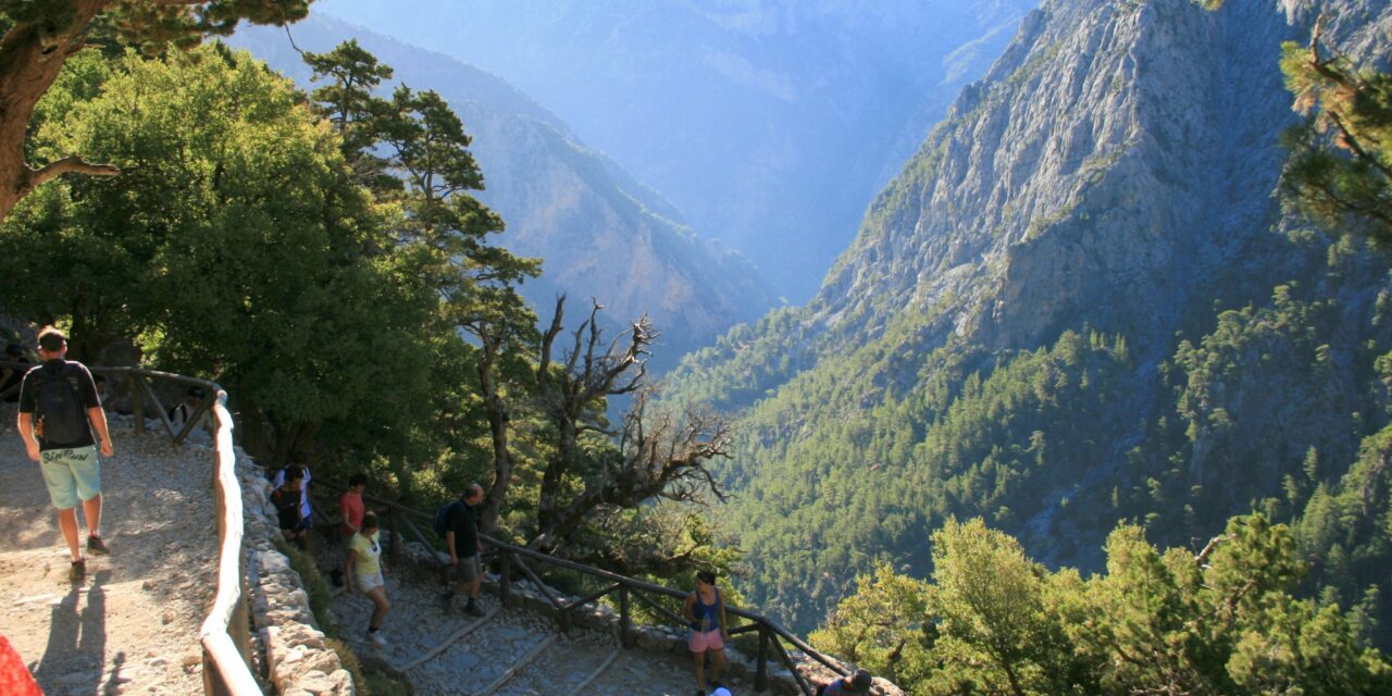 Κρήτη: Πόλος έλξης για τους τουρίστες το Φαράγγι της Σαμαριάς