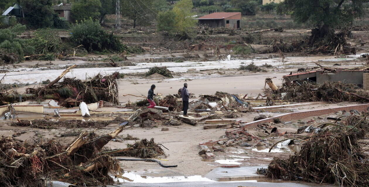 Η Ισπανία μετρά τις πληγές της από την κακοκαιρία: 13 νεκροί και τεράστιες καταστροφές