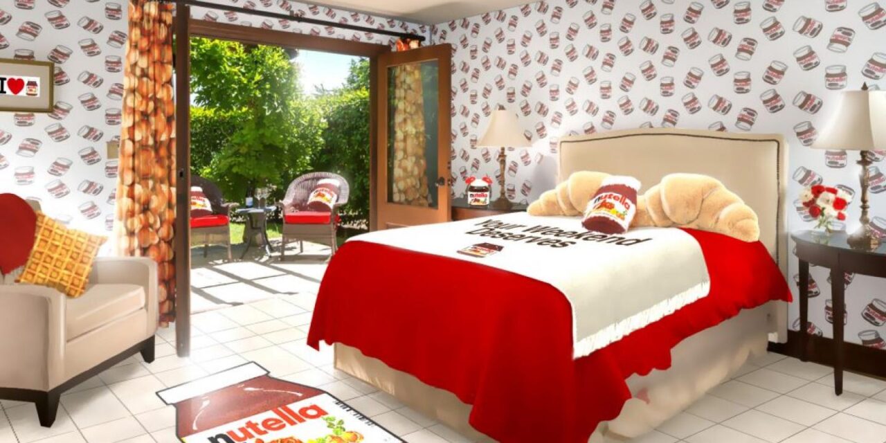 Η πιο γλυκιά διαμονή! Εσείς θα μένατε σε ένα ξενοδοχείο γεμάτο…Nutella;