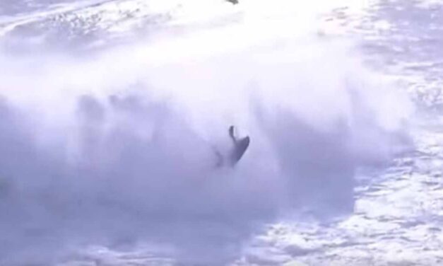 Βίντεο που κόβει την ανάσα: Κύμα «καταπίνει» σέρφερ στην Πορτογαλία