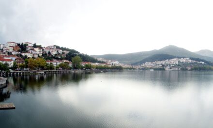 Ξεπάγωσε η λίμνη της Καστοριάς – Απόκοσμο θέαμα αντίκρισαν οι κάτοικοι