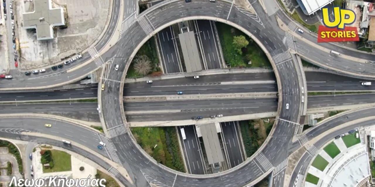 Αθήνα σε lockdown: Βίντεο με την άδεια πόλη από ψηλά
