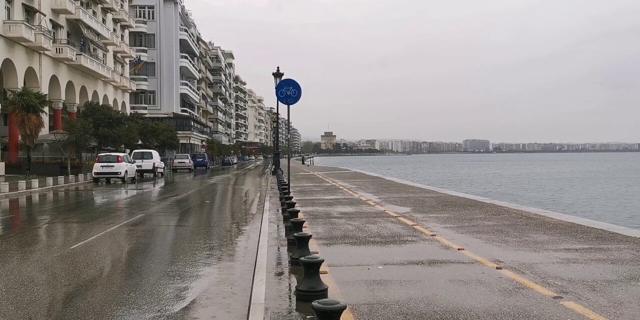 Έρημη πόλη η Θεσσαλονίκη – Το video που έγινε viral