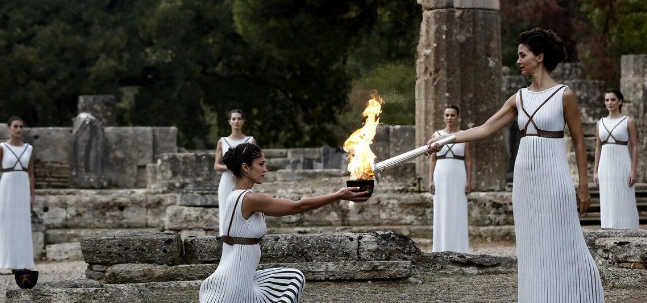 Χωρίς θεατές η τελετή αφής της Ολυμπιακής Φλόγας