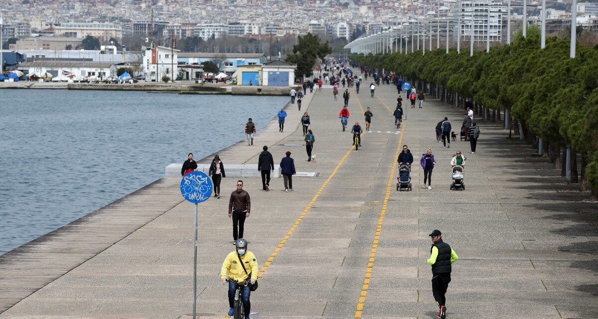 Ανοίγει ξανά από σήμερα το βράδυ η Νέα Παραλία Θεσσαλονίκης