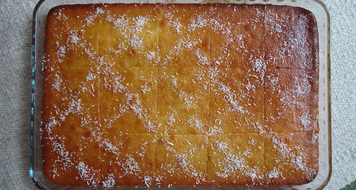 Υπέροχο, σιροπιαστό ραβανί… από τη Βέροια