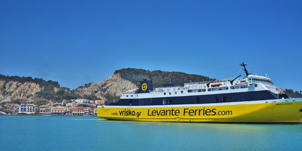 Levante Ferries: Ξεκινάει και πάλι η γραμμή Σάμη – Πάτρα – Ιθάκη