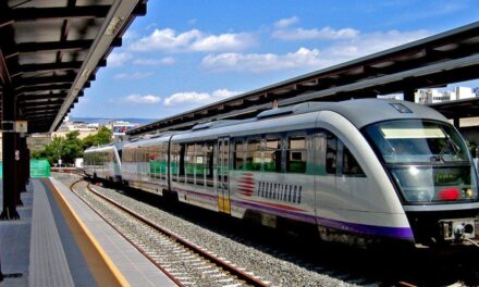 Το τρένο επέστρεψε ξανά στο Αίγιο μετά από 9 χρόνια (video)