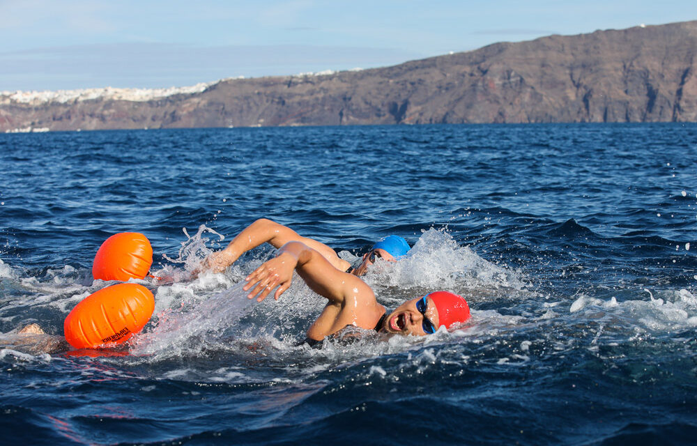 Οι κορυφαίοι Petar Stoychev & Yasunari Hirai στον Αυθεντικό Μαραθώνιο Κολύμβησης