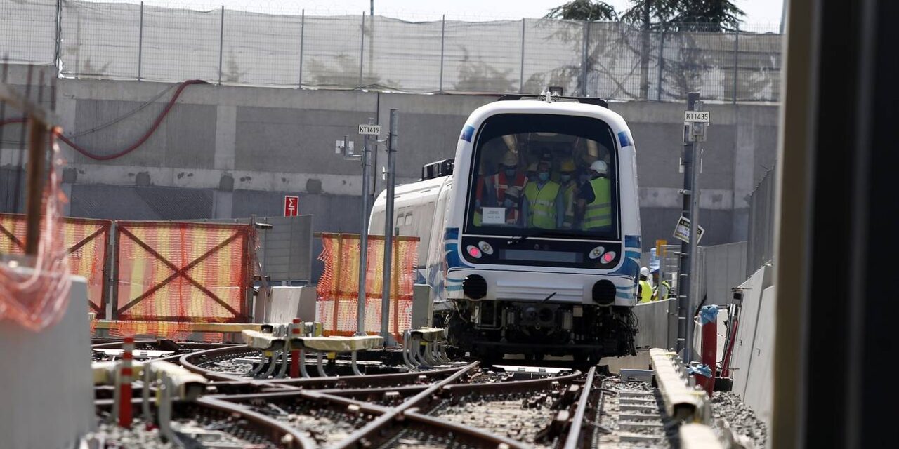 Μετρό Θεσσαλονίκης: Η πρώτη βόλτα είναι γεγονός (video)
