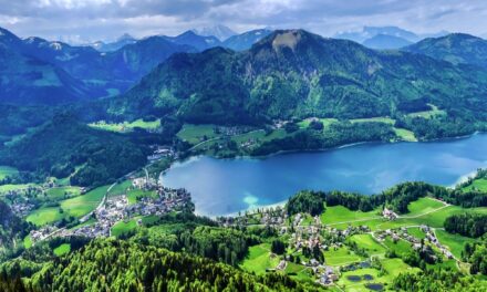 Βόλτα… στην Αυστρία: Πετώντας πάνω από τη λίμνη Fuschl και τα Αλπικά λιβάδια (video)