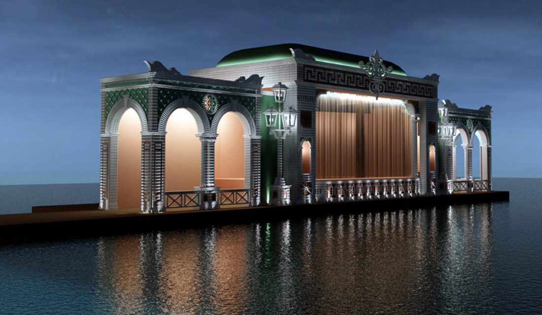 Η 1η πλωτή όπερα στον κόσμο βρίσκεται στην Ελλάδα – Μια ονειρική κατασκευή από ανακυκλώσιμα υλικά