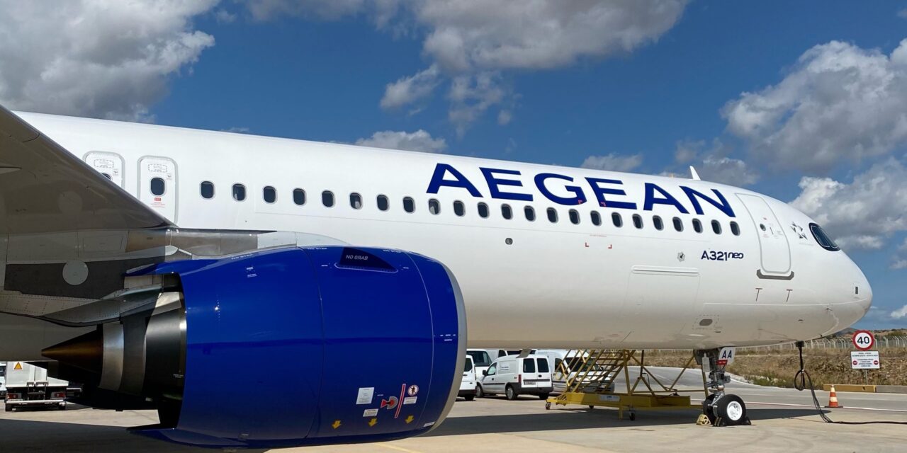 Η AEGEAN παρέλαβε το πρώτο «μεγάλο» αεροσκάφος της οικογένειας A320neo, το Airbus A321neo