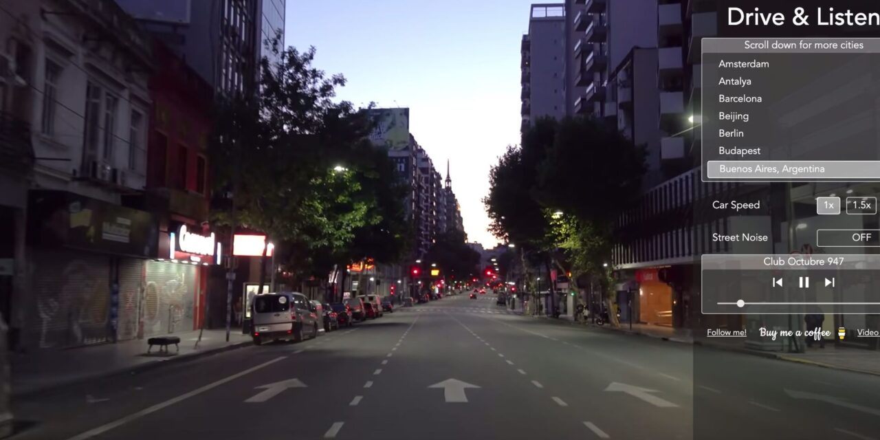 Drive & Listen: Η εφαρμογή που μας ταξιδεύει κυριολεκτικά σε όλο τον κόσμο!