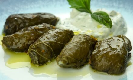 Ντολμαδάκια με αμπελόφυλλα και ντιπ γιαουρτιού – Κάνε το όπως στην Κρήτη