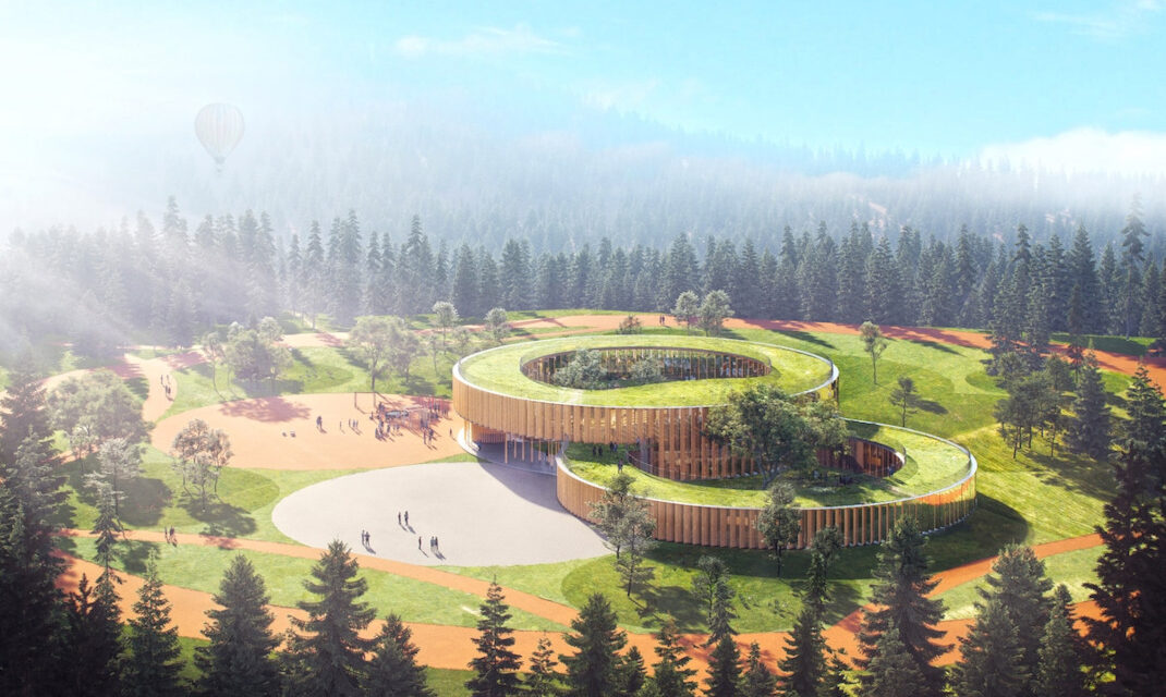 Αρχιτέκτονας σχεδίασε το ιδανικό σχολείο για την εποχή μετά τον κορωνοϊό – Μοιάζει με ξύλινο δεντρόσπιτο