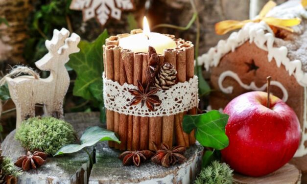 Χριστουγεννιάτικη διακόσμηση: 10 ιδέες για να φτιάξετε μόνοι σας χριστουγεννιάτικα κεριά