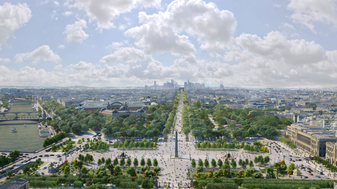 Παρίσι: Η θρυλική λεωφόρος Champs-Élysées μετατρέπεται σε απέραντο κήπο