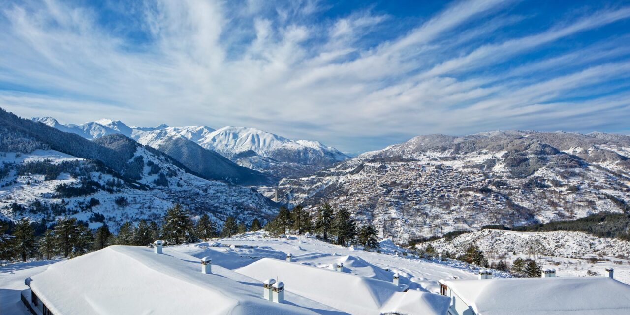 Μέτσοβο: Xειμωνιάτικο παραμύθι στις πλαγιές της Πίνδου