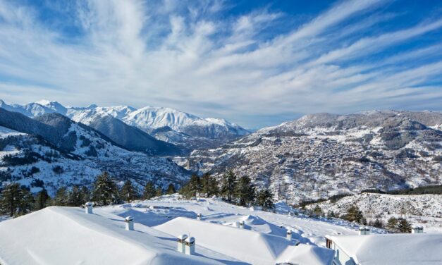 Μέτσοβο: Xειμωνιάτικο παραμύθι στις πλαγιές της Πίνδου