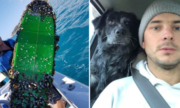 Σέρφερ στην Αυστραλία έχασε τη σανίδα του και τη βρήκε 4 χρόνια αργότερα και 3000 χλμ μακρυά