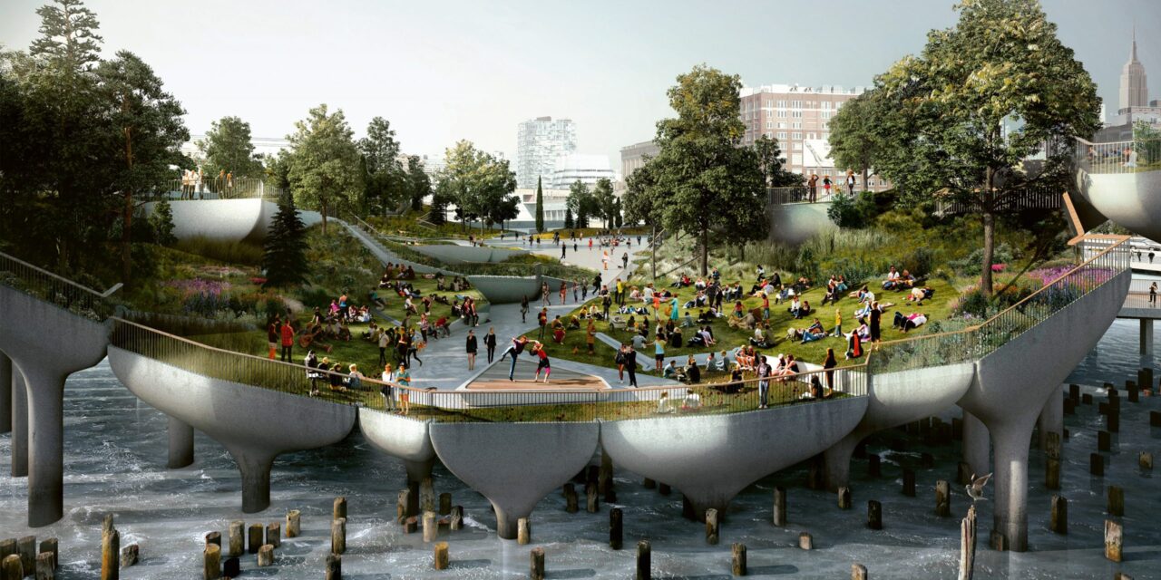 Little Island: Το νέο πάρκο της Νέας Υόρκης … «επιπλέει» στο νερό