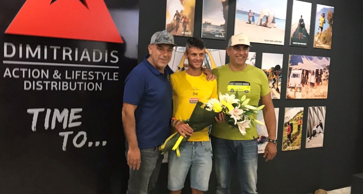 Ελληνικό χρώμα στην κορυφή του «Σπάρταθλον» με τον Φώτη Ζησιμόπουλο