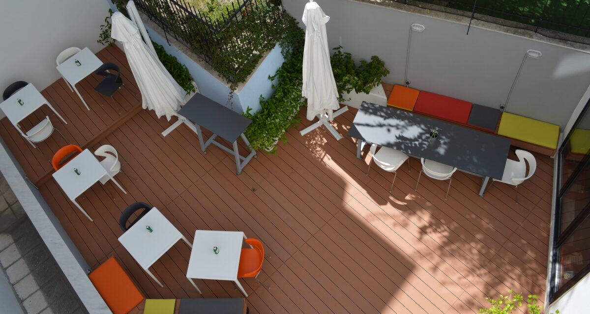 Βέροια: Ένα υπαίθριο αναγνωστήριο στην εποχή του κορωνοϊού