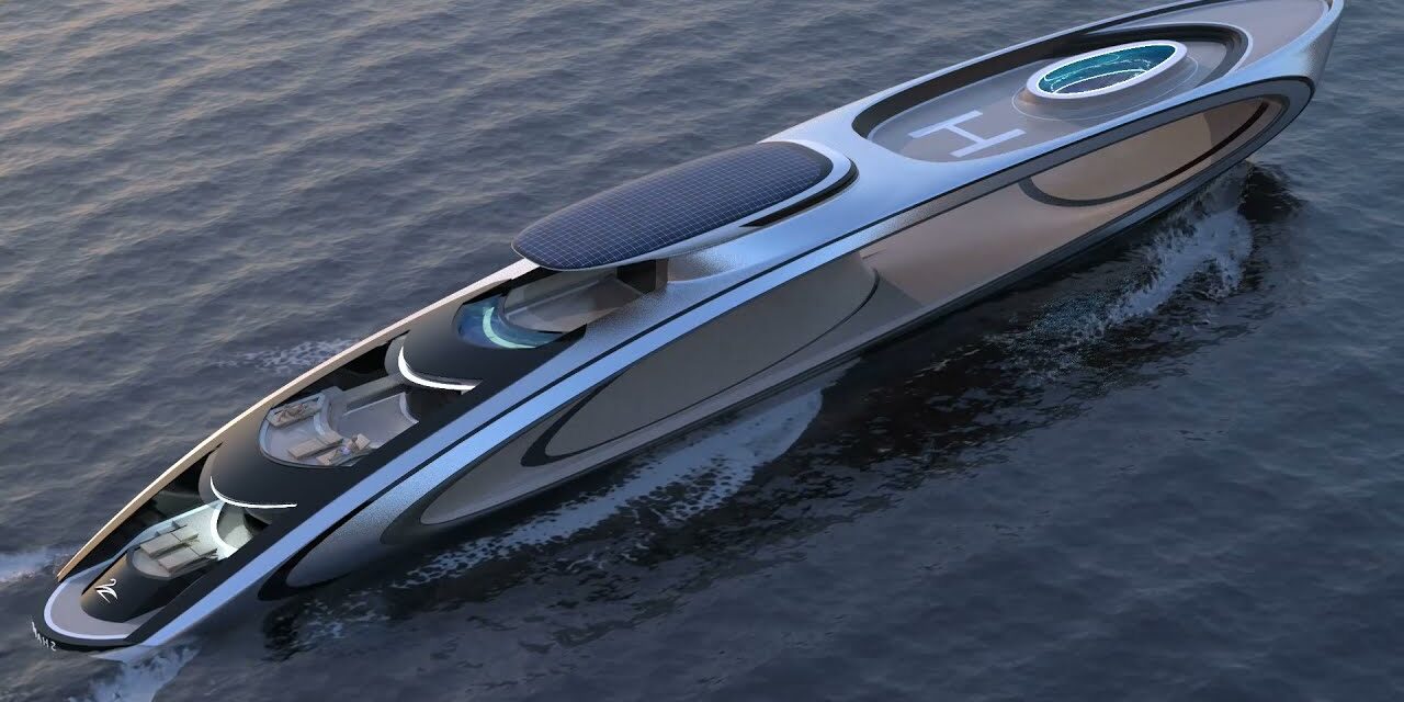 The Shape: Ένα πολυτελές γιοτ διαφορετικό από ο,τι έχετε δει μέχρι τώρα (video)