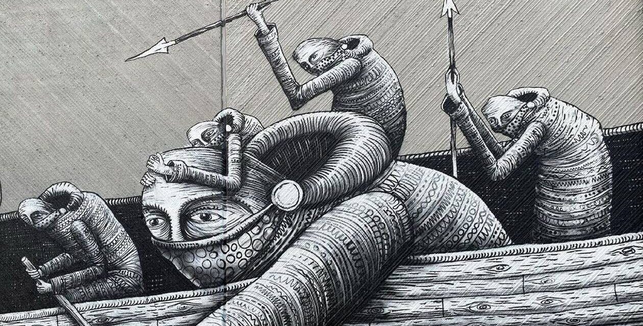 Απόκοσμες φιγούρες από κόμικ κατακλύζουν τους δρόμους της Ευρώπης