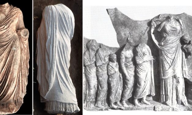 Νέο εύρημα στην Επίδαυρο: Ένα φυσικού μεγέθους μαρμάρινο άγαλμα γυναικός