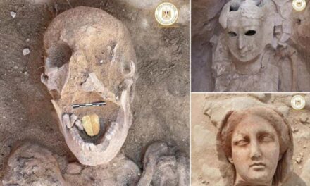 Σπουδαία ανακάλυψη στην Αίγυπτο: Στο φως μούμια 2.000 ετών με χρυσή γλώσσα – Που χρησίμευε