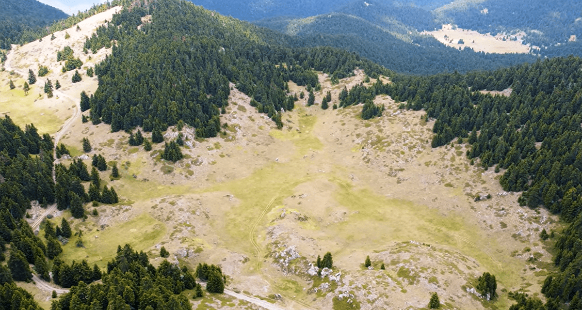 Το ψυχρότερο σημείο της Ελλάδας με τις πολικές θερμοκρασίες (Βίντεο)