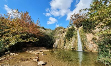 Ο διπλός καταρράκτης Βαλανάρη της Πεντέλης