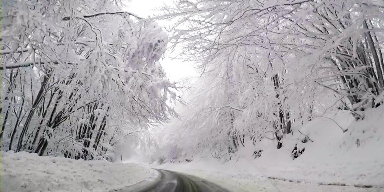 Αυτός ο ελληνικός χιονισμένος δρόμος κάνει τον γύρο του διαδικτύου – Δείτε που βρίσκεται (vid)