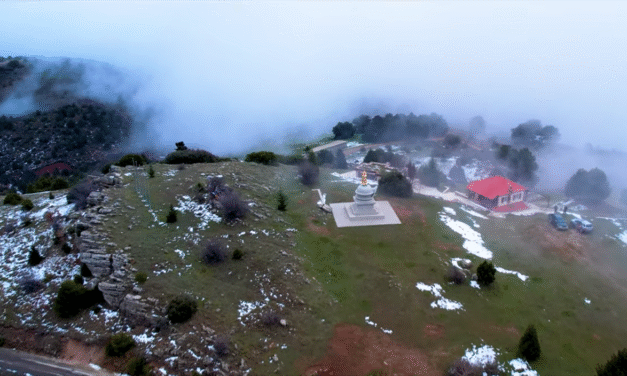 Μια Βουδιστική Στούπα στα βουνά της Κορινθίας