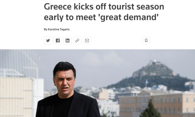 Κικίλιας στο Reuters: Η Ελλάδα βρίσκεται στην pole position του Τουρισμού
