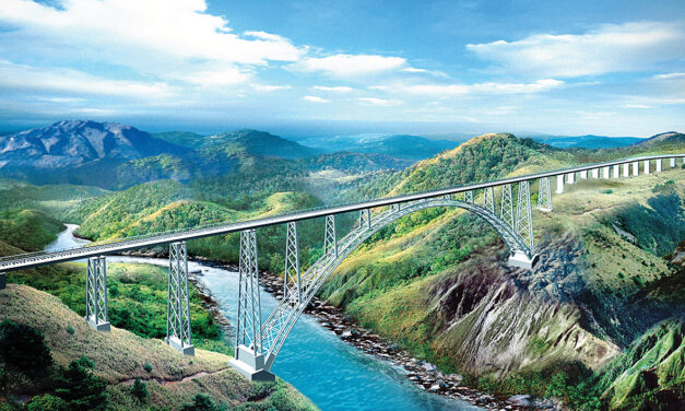 Αυτή είναι η υψηλότερη σιδηροδρομική γέφυρα στον κόσμο – Μοιάζει να “αιωρείται” πάνω από τα σύννεφα