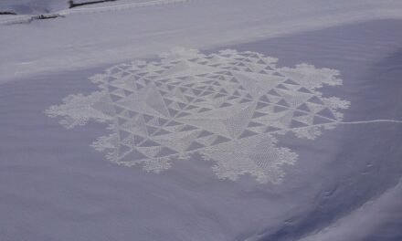 Ένας καμβάς ζωγραφικής… από χιονισμένο τοπίο