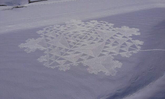 Ένας καμβάς ζωγραφικής… από χιονισμένο τοπίο