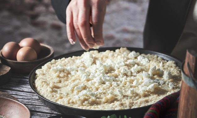 Τραχανόπιτα με άρωμα Ηπείρου