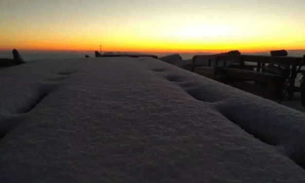 Χιόνισε στον Όλυμπο – Σε ποια περιοχή ο υδράργυρος έδειξε μόλις 1 βαθμό Κελσίου