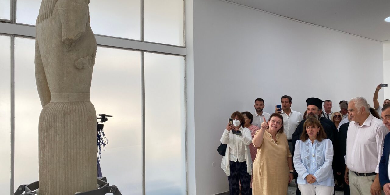 Σαντορίνη: Εγκαινιάστηκε στο Αρχαιολογικό Μουσείο η περιοδική έκθεση της Κόρης της Θήρας