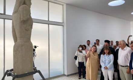 Σαντορίνη: Εγκαινιάστηκε στο Αρχαιολογικό Μουσείο η περιοδική έκθεση της Κόρης της Θήρας