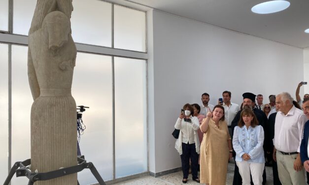 Σαντορίνη: Εγκαινιάστηκε στο Αρχαιολογικό Μουσείο η περιοδική έκθεση της Κόρης της Θήρας