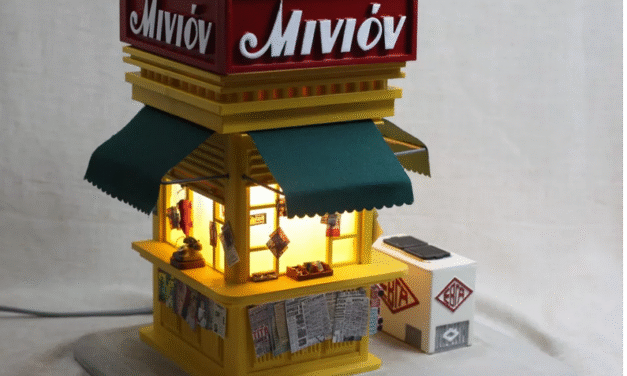 Finch of Athens: Τα κίτρινα περίπτερα της Αθήνας ως έργα τέχνης – Μία πρωτότυπη έκθεση