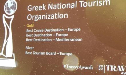 Σημαντικές διακρίσεις για Ελλάδα και ΕΟΤ στα αμερικανικά τουριστικά Travvy Awards 2022