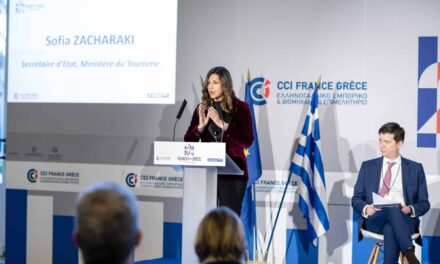 Ζαχαράκη: Οι σχέσεις Ελλάδας – Γαλλίας βρίσκονται στο απόγειό τους – Kαταλύτης ο τουρισμός για την περαιτέρω συνεργασία