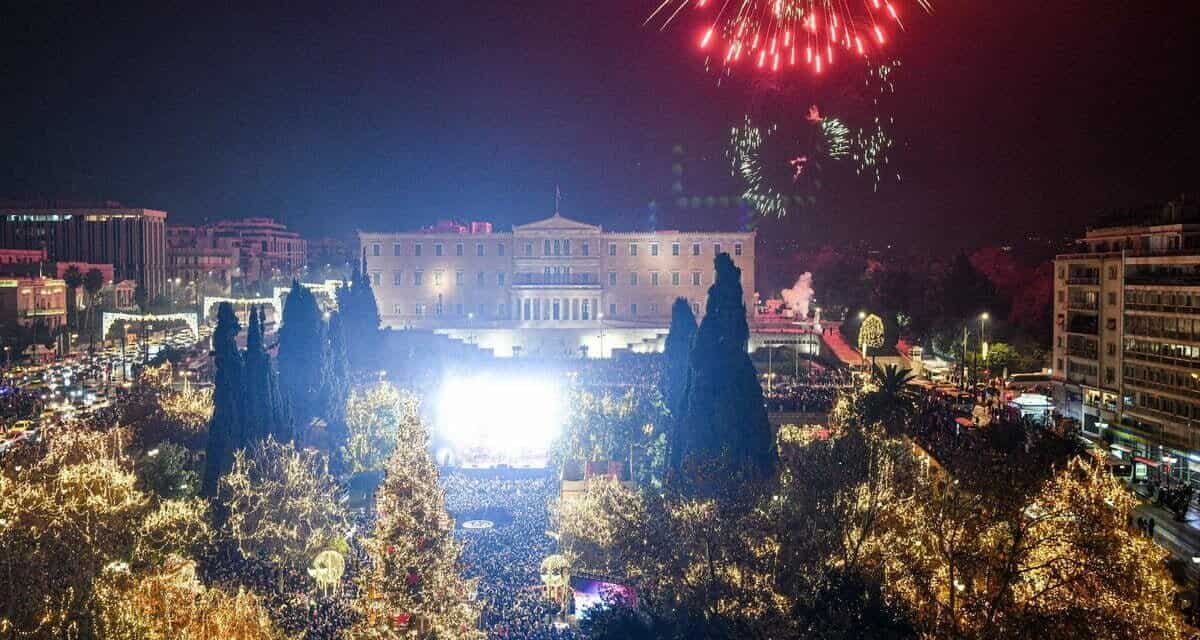 Το CNN «ξεχώρισε» φέτος την Πρωτοχρονιά της Αθήνας (video)